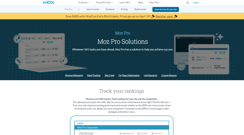 Moz Pro