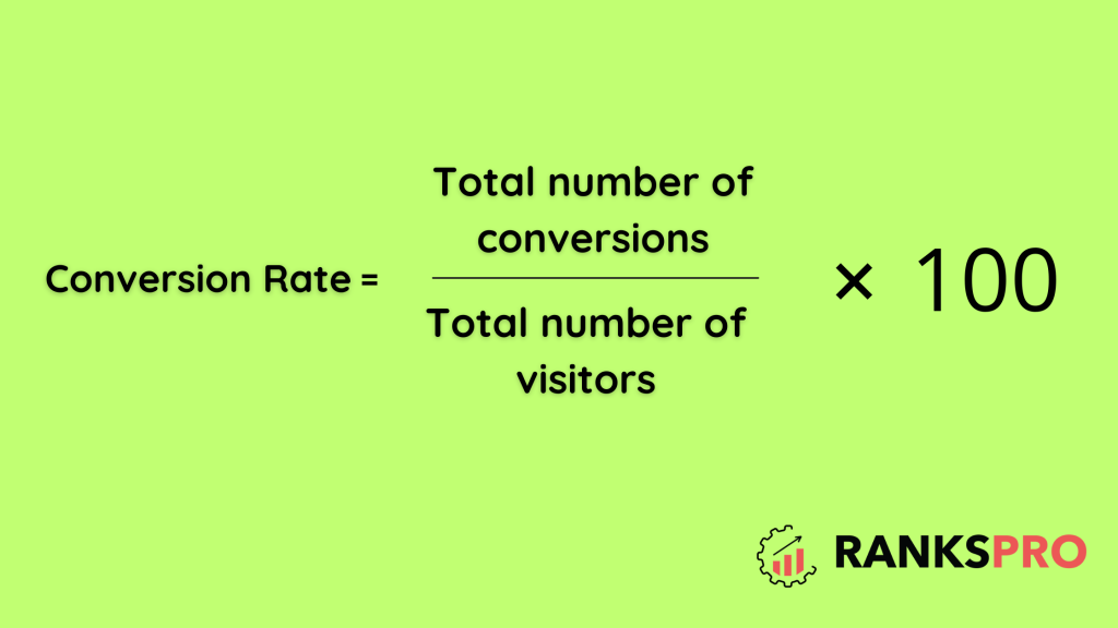 How to Calculate conversion rate ?